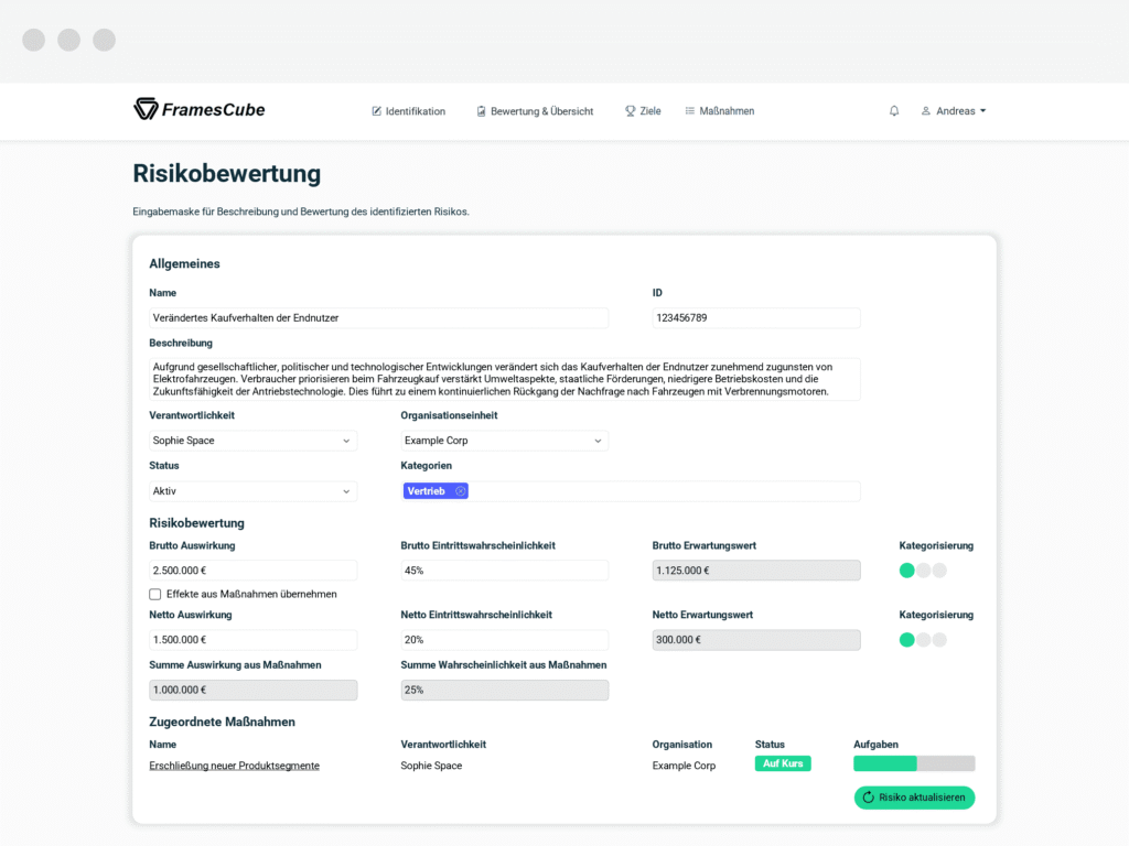 CONSUST_Risikomanagement_Software_Risikobewertung CONSUST Risikomanagement Software Risikobewertung